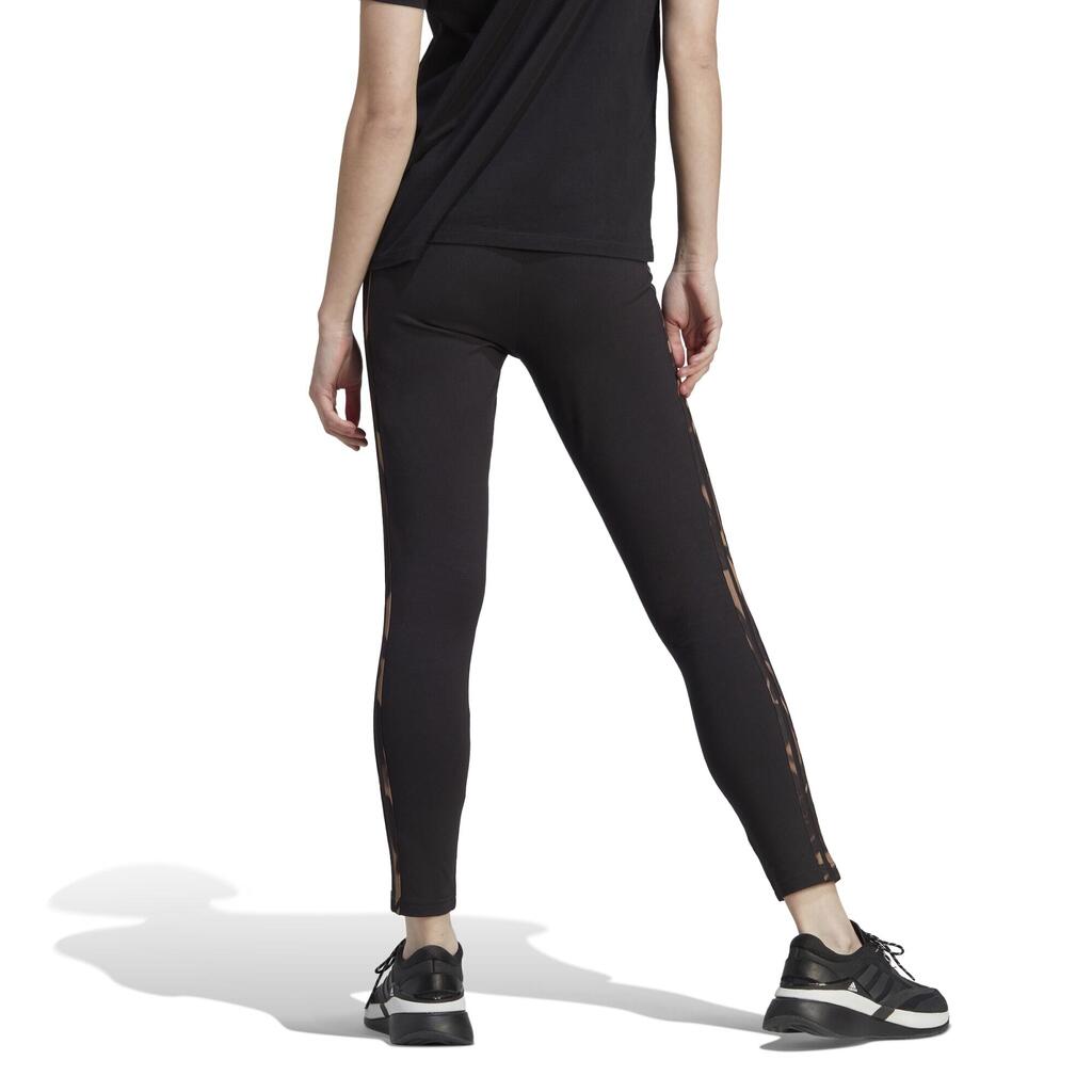 Women's Low-Impact Fitness Leggings Vibaop - Black